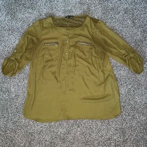 Women’s Half Button Up Blouse